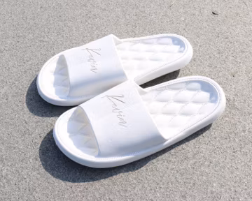 Personalized Groomsmen Slides Foam Home Bathing Slippers Bridesmaid Men Women Husband Father's Day Wedding Beach Spa Sleepover Sandal