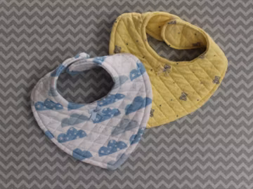 Baby Embroidery Shop Newborn Bandana Bib