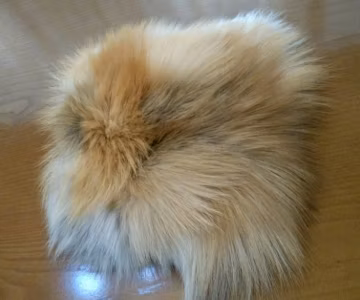 RED FOX Fur Wallet-Case!Brand New Real Natural Genuine Fur
