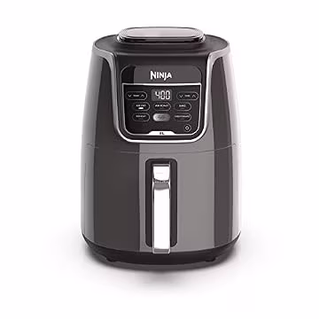 Ninja Air Fryer XL, 5.5 Qt, 5-in-1, Grey, AF150AMZ