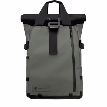 WANDRD PRVKE 21L Photography Bundle: Weather-Resistant Travel & Camera Backpack with Laptop Sleeve, Quick Side Access, Clamshell Opening – Ideal Photography & Travel Bag (Wastach Green)