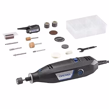 Dremel 3100-1/15 Variable Speed Rotary Tool Kit- 1 Attachment and 15 Accessories, Ideal for a Variety of Crafting and DIY Projects- Cutting, Sanding, Grinding, Polishing, Drilling, and Engraving