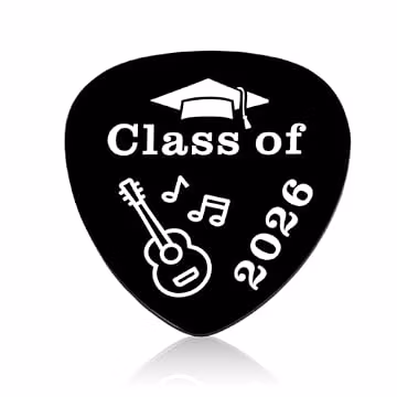 Class of 2026 Guitar Pick for Her Him 2026 Graduation Gifts for Kids Boys
