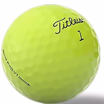 LostGolfBalls - Titleist Pro V1 2023 Golf Balls, Pristine, Yellow, 36 Pack