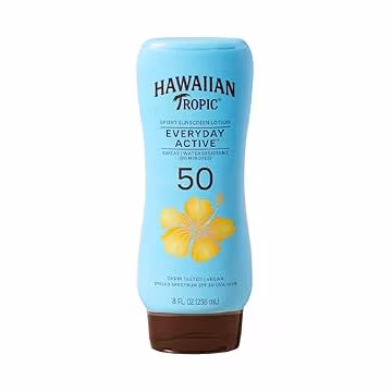 Hawaiian Tropic Everyday Active SPF 50 Sunscreen Lotion, 8 Fl Oz