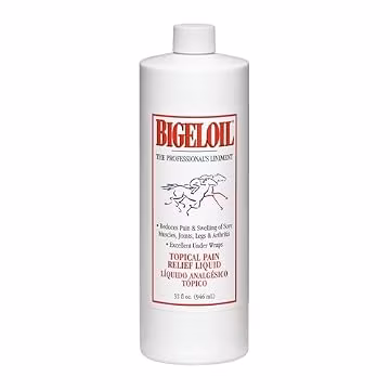 Absorbine Bigeloil Liniment, 32oz, Topical Pain Relief Liquid