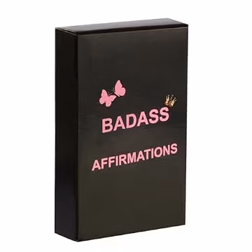 Feeldeal Badass Affirmation Cards for Women - Inspirational Gifts