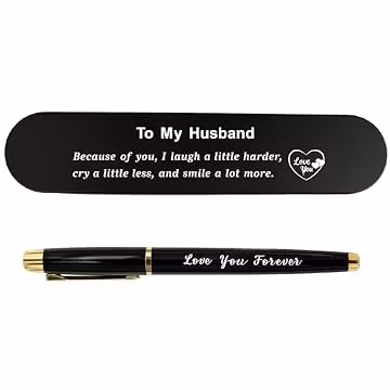 TANWIH Gifts for Husband - Love Husband Forever Gel Pen Gift Set from Wife