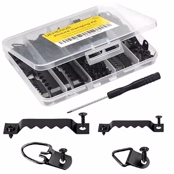251Pcs Picture Hanging Kit, Dual-Size Heavy Duty Picture Hanging Hardware