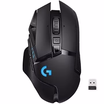 Logitech G502 Lightspeed Wireless Gaming Mouse - Black