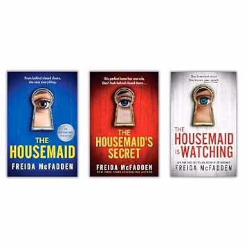 The Housemaid by Freida McFadden, 3-Book Bundle Set | The Housemaid | The Housemaid's Secret | The Housemaid Is Watching
