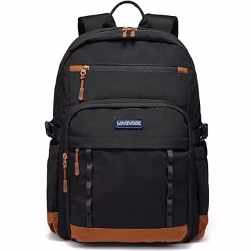 LOVEVOOK Laptop Backpack for Women Men with Large Cup Holder,15.6 Inch Work Travel Backpack Computer Laptop Bag,Waterproof Teacher Nurse College Business Office Carry on Backpack Purse,Back Pack Gifts