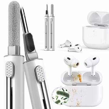 Inesore Multi Cleaning Kit for AirPods & All Bluetooth Earbuds (White)
