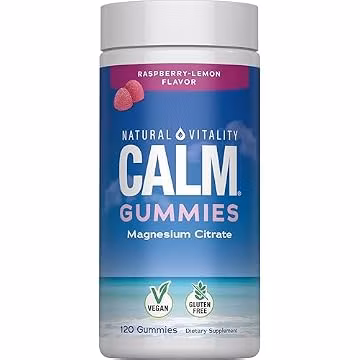 Natural Vitality Calm Magnesium Gummies | 330mg Per Serving