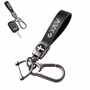 OOTDSE Christian Cross Keychain for Men and Women Faith Gift for Dad/Son/Husband/Loves/Friends on Christmas/Easter/Birthday/Father's Day(Matte Gunmetal)