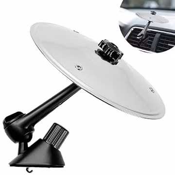 KENTIX Funny Car Vent Ornament, Mini Cymbal Car Decor with Rotating Head
