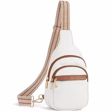 BOSTANTEN Sling Bag for Women Leather Crossbody Bags Fanny Pack for Travel