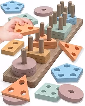 Montessori Toys for 1 2 3 Year Old Boy Girl, Toddler Learning Toys Gifts