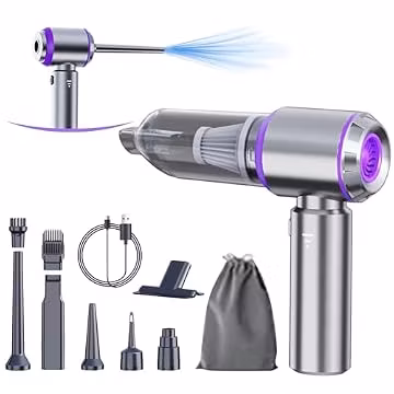 Houscly Car Vacuum Cordless Mini Handhled 4-in-1 High Power Cleaner 20000Pa