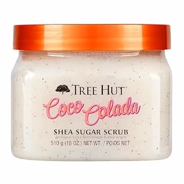 Tree Hut Coco Colada Body Scrub, Exfoliating Sugar Scrub, Vegan, 18 Oz