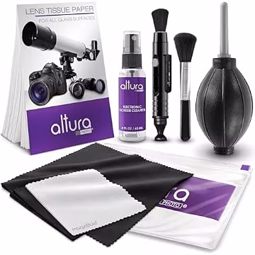 Altura Photo Camera Lens Cleaning Kit, Lens Cleaner for DSLR & Mirrorless