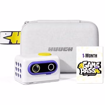 HUUCH Motion Bundle - 3D AI Full-Body Motion Console for Kids and Families, 6 Free Games & 1-Month Game Pass & HD Rumble Handle Included, Inspire Active Movement and Family Bonding for Indoor Fun