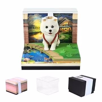 3D Calendar 2026,Time Piece Calendar 2026,Art Paper Carving Paper Calendars Sticky Notes,Deal For Long-Term Use As A Desk Decoration,Or Thoughtful Holiday Gift For Friends And Family