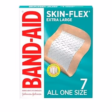 BAND-AID Brand Skin-Flex Adhesive Bandages, Extra Large, 7 Count