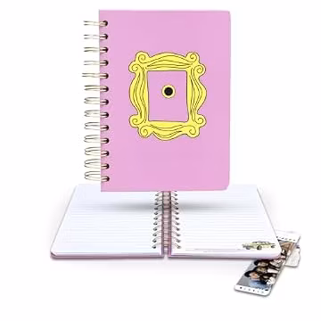 Friends TV Show Journal Set - Bundle with 144 Page Notebook with Bookmark for Kids, Adults | Friends TV Show Journal Notebook Stationery
