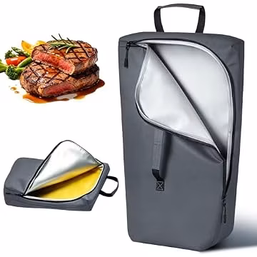 BBQ Blanket for Resting Meat, Insulated Meat Resting Bag for Brisket Pork Steak, Leak-Proof Meat Brisket Blanket for Moisture Retention Tender, Outdoor Barbecue Grilling Gift for Men, Husband, Father