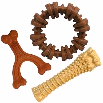 Nylabone Power Chew Customer Favorites Dog Chew Toys, 3 Count, Large