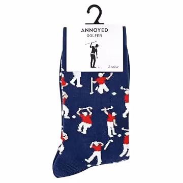 Christmas Essentials Golf Gift for Men, Men Gifts for Birthday,Anniversary,Valentines Day,Stocking Stuffers,White Elephant Gifts For Funny Golf Socks,Funny Men Socks For Him Dad Husband Golf Lovers
