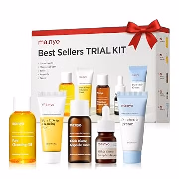 MANYO Best Sellers Kit, Korean Skin Care Set & Trial Gift Set
