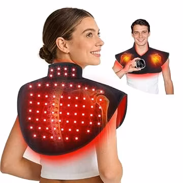 Sales Clearance Cordless Infrared Light Therapy for Neck Shoulders Back
