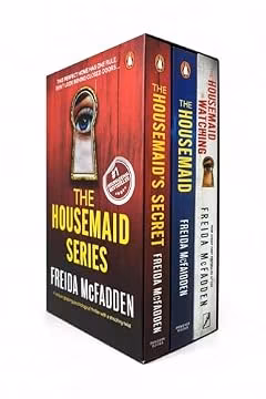 The Housemaid 3-Book Box Set Thriller Bundle -The Housemaid, The Housemaid’s Secret & The Housemaid Is Watching By Freida McFadden Crime, Suspense and Domestic Thriller Collection