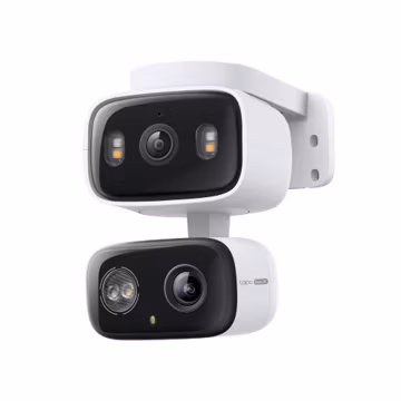 Tapo 2K Indoor/Outdoor Dual Lens Pan/Tilt Wired Security Camera, C246D