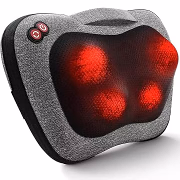 VIKTOR JURGEN Shiatsu Back Massager with Heat, Deep Tissue for Pain Relief