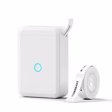 NIIMBOT D110 Label Maker, Bluetooth Printer with Multiple Templates, White