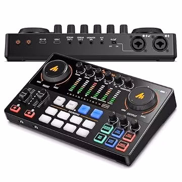 MAONO E2 Gen2 Podcast Equipment Bundle Audio Interface Mixer