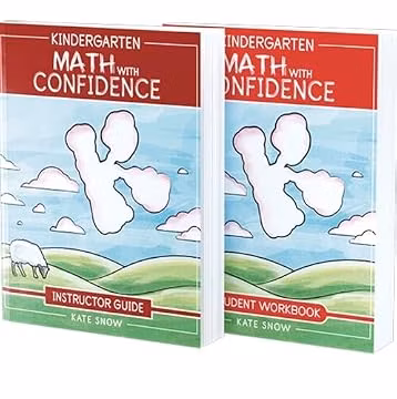 Kindergarten Math With Confidence Bundle: Instructor Guide & Student Workbook