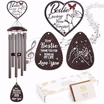 YHmall Friend Birthday Gifts for Women, 36" Wind Chimes Bestie Gifts
