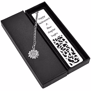 Quimoy Retirement Gift for Woman, Happy Retirement Bookmark