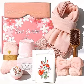 Gift Baskets for Women, Inspirational Gift Box Set Presents for Her Friends Mom Wife, Ideal Gift Set for Birthday, Mother’s Day, Valentine’s Day