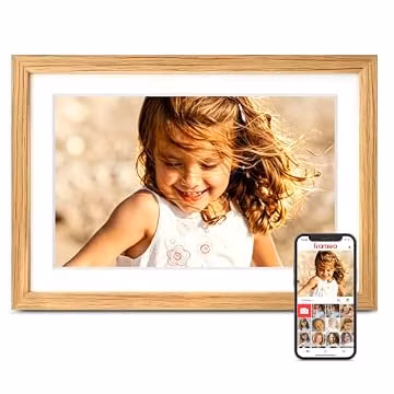 Frameo Digital Picture Frame, 10.1'' Electronic Photo Frame Load from Phone