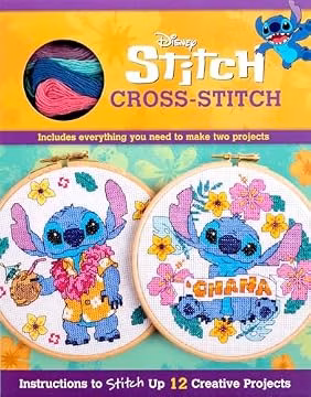 Disney Stitch Cross-Stitch (Cross-stitch Kits)
