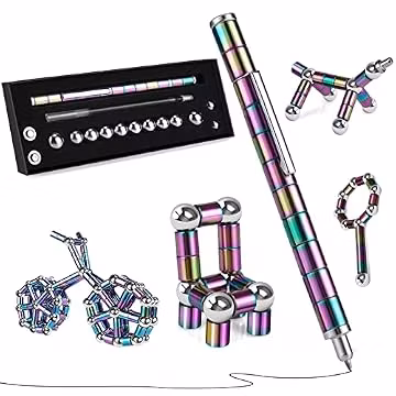 LARAH Fidget Pen and Stress Relief Desk Toy for Adults and Teens(Colorful)