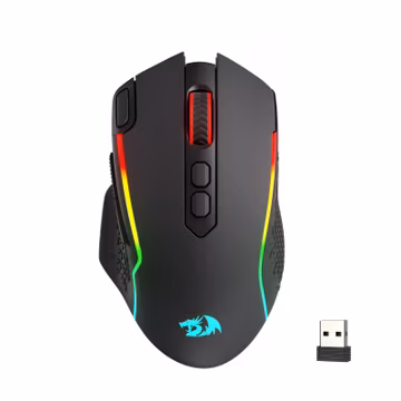 Redragon M810 MAX Wireless RGB Gaming Mouse 12000 DPI Remapping Keys
