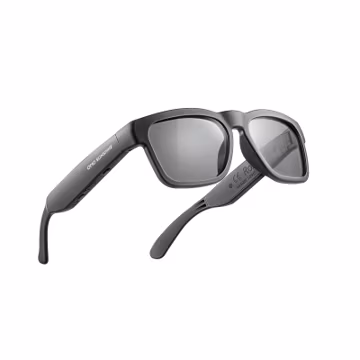 OhO Smart Glasses,Safety Glasses with Bluetooth Speaker,Indoor/Outdoor UV Protection and Voice Control,Unisex(Blue Light Lens)