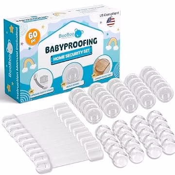 BooBoo Baby 60 Pack Premium Child Safety Baby Proofing Kit