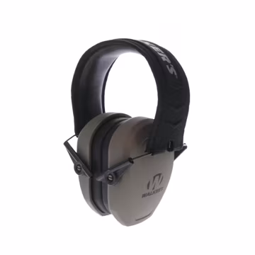 Walker's Razor Slim Passive Earmuff - Ultra Low-Profile Earcups - Flat Dark Earth (GWP-RSMPAS-FDE) - 27dB Noise Reduction Rating for Shooting and Hunting